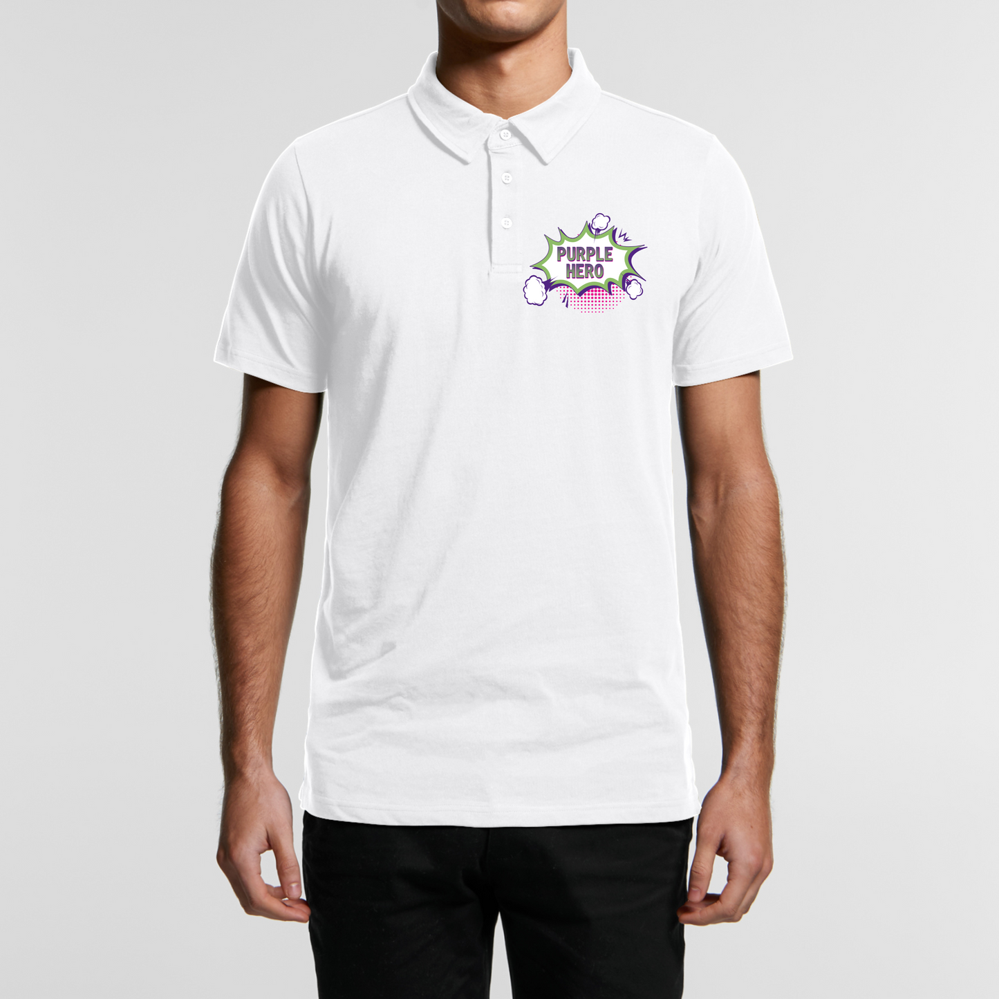 Make March Purple Polo - Mens