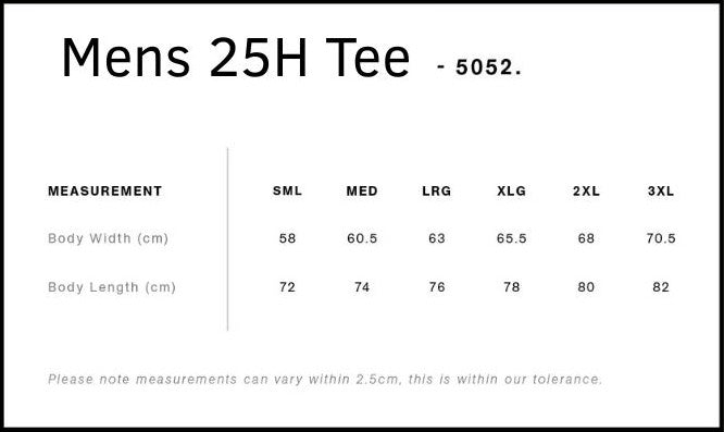 Pulse Tee Mens – 25-Hour Drop