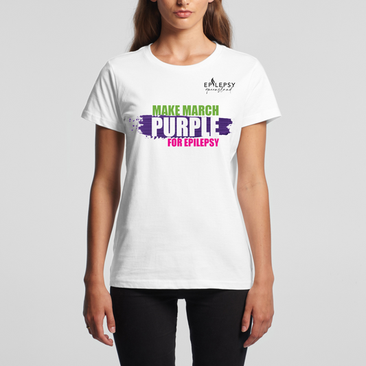 Make March Purple Tee - Womens