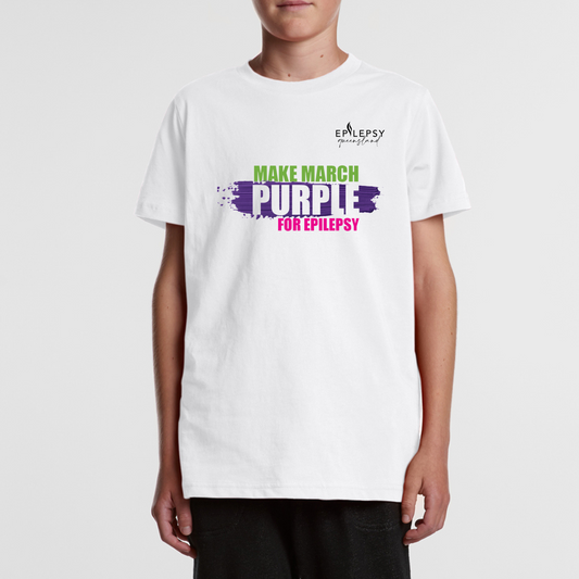 Make March Purple Tee - Kids
